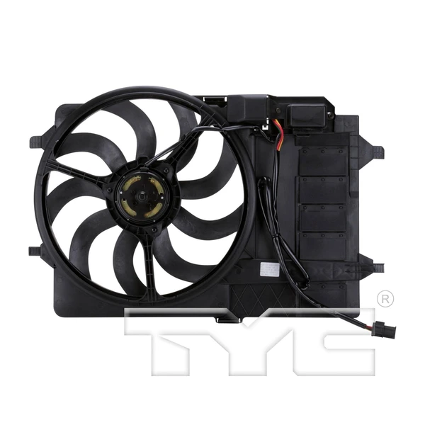 Dual Radiator and Condenser Fan Assembly - TYC 621080