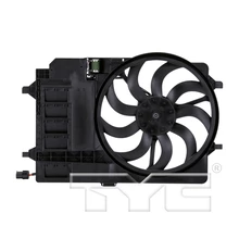 Dual Radiator and Condenser Fan Assembly - TYC 621080