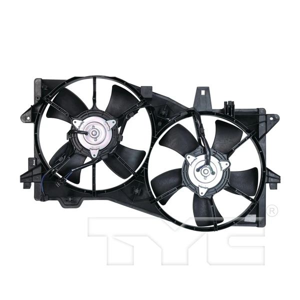 Dual Radiator and Condenser Fan Assembly - TYC 621090