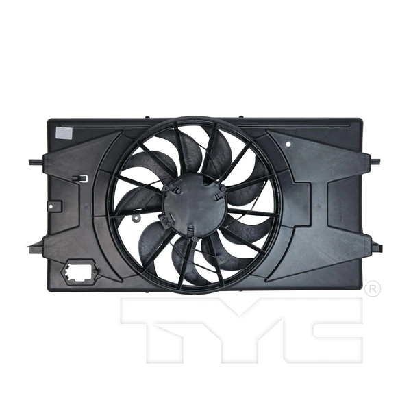 Dual Radiator and Condenser Fan Assembly - TYC 621100