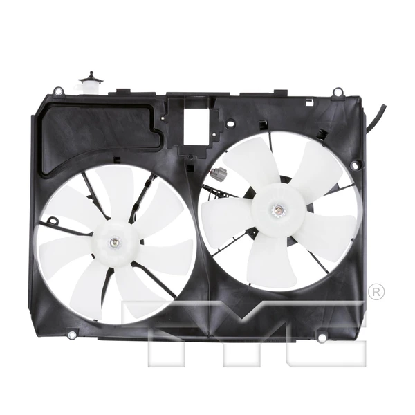 Dual Radiator and Condenser Fan Assembly - TYC 621110