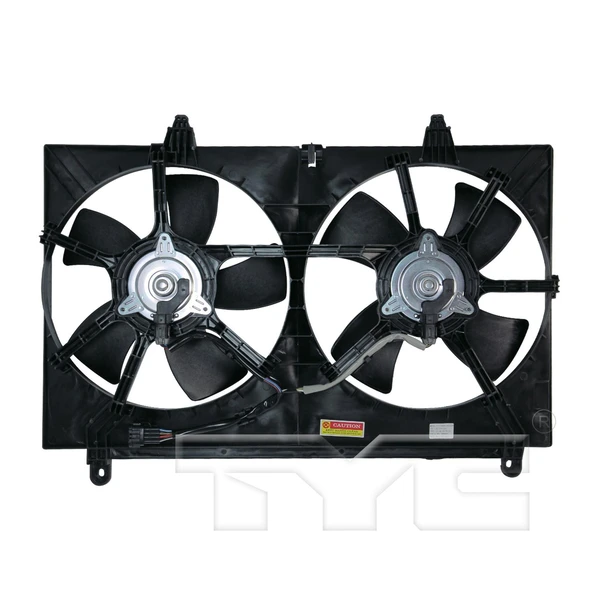 Dual Radiator and Condenser Fan Assembly - TYC 621210