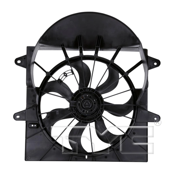Dual Radiator and Condenser Fan Assembly - TYC 621220