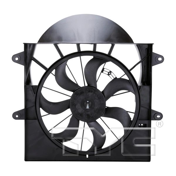 Dual Radiator and Condenser Fan Assembly - TYC 621220