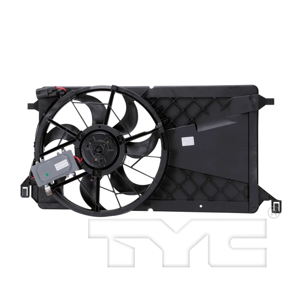 Dual Radiator and Condenser Fan Assembly - TYC 621270