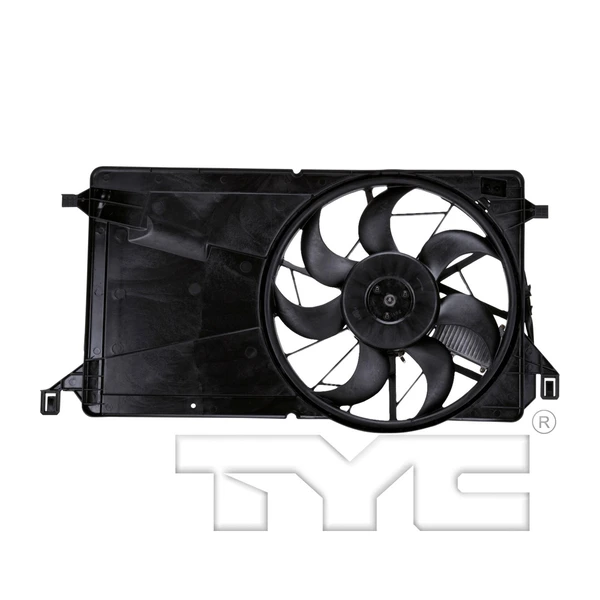 Dual Radiator and Condenser Fan Assembly - TYC 621270