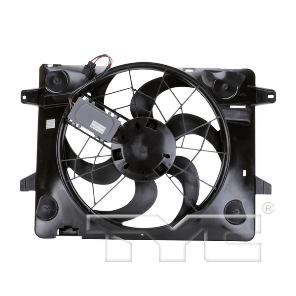 Dual Radiator and Condenser Fan Assembly - TYC 621290