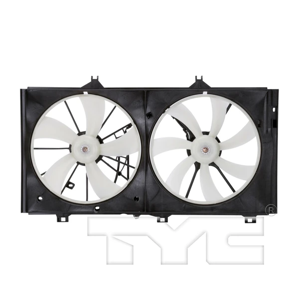 Dual Radiator and Condenser Fan Assembly - TYC 621300