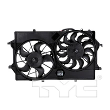 Dual Radiator and Condenser Fan Assembly - TYC 621310