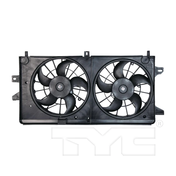 Dual Radiator and Condenser Fan Assembly - TYC 621360