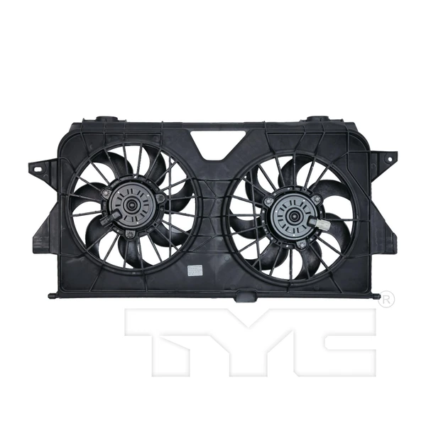 Dual Radiator and Condenser Fan Assembly - TYC 621370