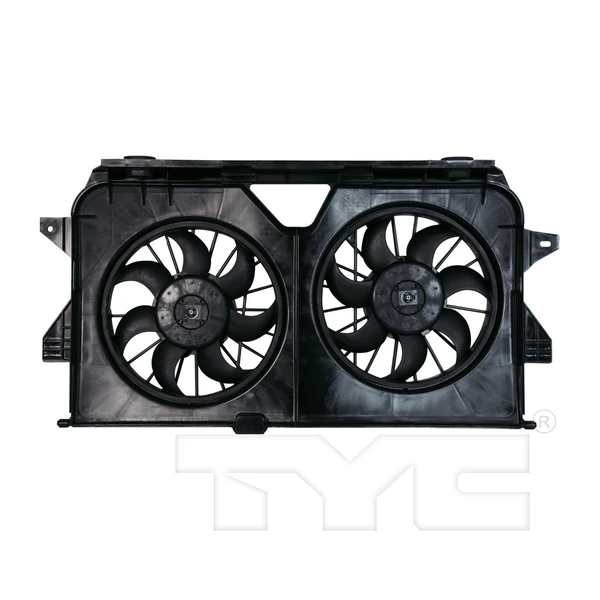Dual Radiator and Condenser Fan Assembly - TYC 621370