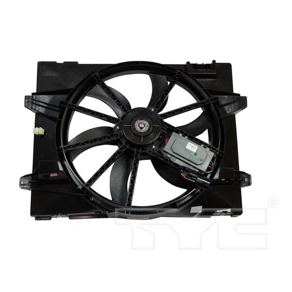 Dual Radiator and Condenser Fan Assembly - TYC 621380CU