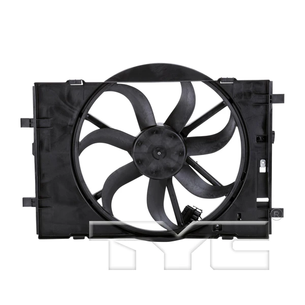 Dual Radiator and Condenser Fan Assembly - TYC 621400