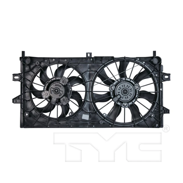 Dual Radiator and Condenser Fan Assembly - TYC 621420