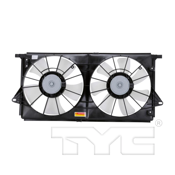 Dual Radiator and Condenser Fan Assembly - TYC 621440