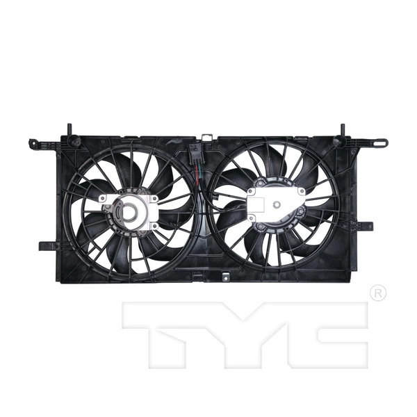 Dual Radiator and Condenser Fan Assembly - TYC 621540