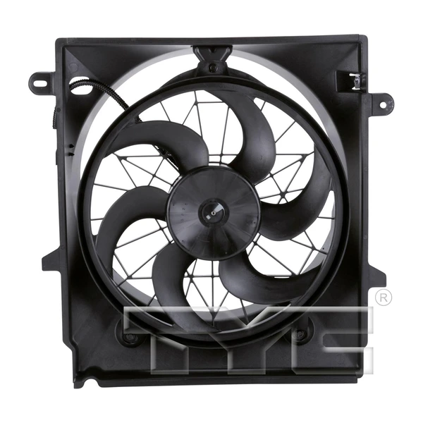 Dual Radiator and Condenser Fan Assembly - TYC 621550