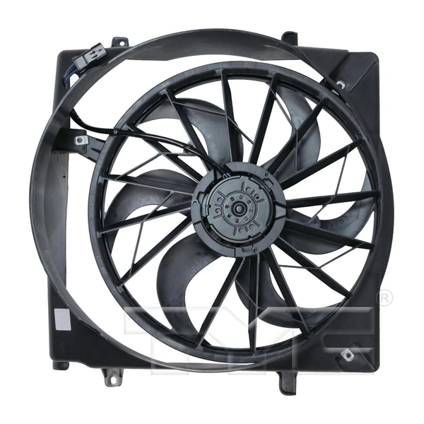 Dual Radiator and Condenser Fan Assembly - TYC 621560
