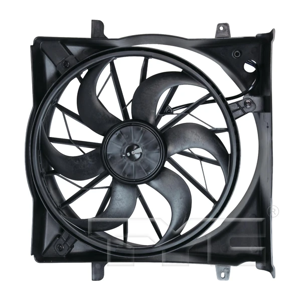 Dual Radiator and Condenser Fan Assembly - TYC 621560