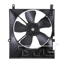 Dual Radiator and Condenser Fan Assembly - TYC 621590