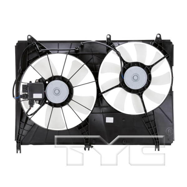 Dual Radiator and Condenser Fan Assembly - TYC 621640