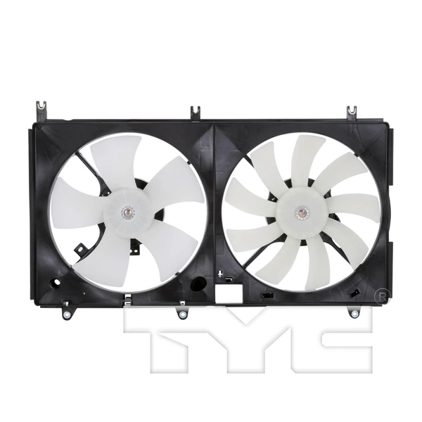 Dual Radiator and Condenser Fan Assembly - TYC 621650