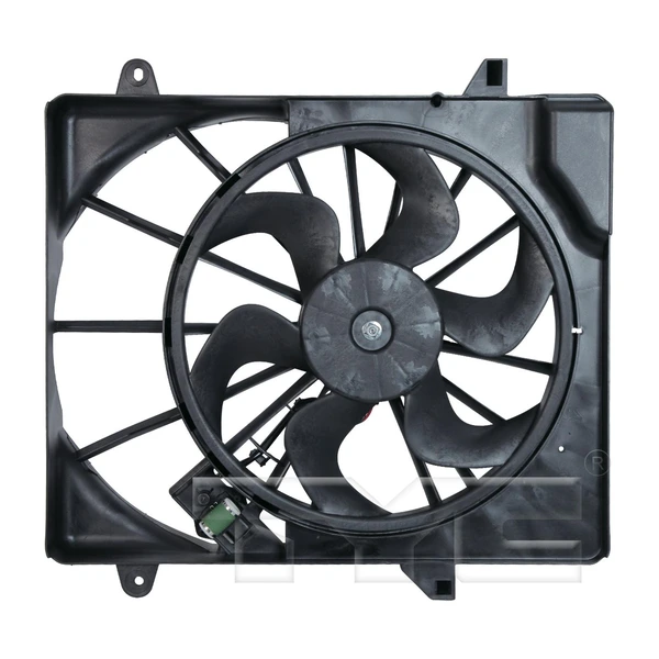 Dual Radiator and Condenser Fan Assembly - TYC 621690