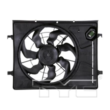 Dual Radiator and Condenser Fan Assembly - TYC 621710
