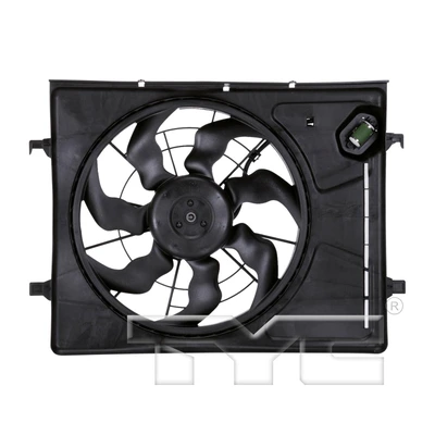 Dual Radiator and Condenser Fan Assembly - TYC 621710