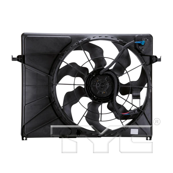 Dual Radiator and Condenser Fan Assembly - TYC 621720