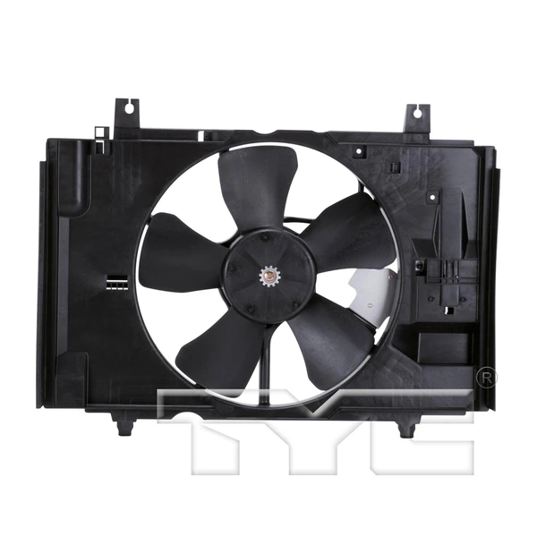 Dual Radiator and Condenser Fan Assembly - TYC 621780