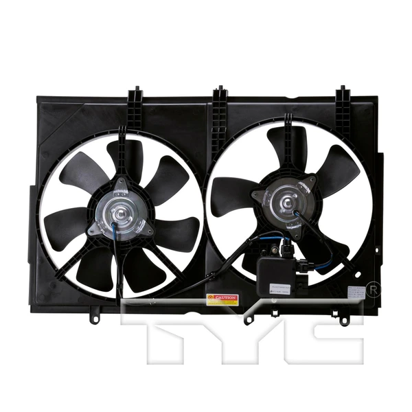 Dual Radiator and Condenser Fan Assembly - TYC 621820