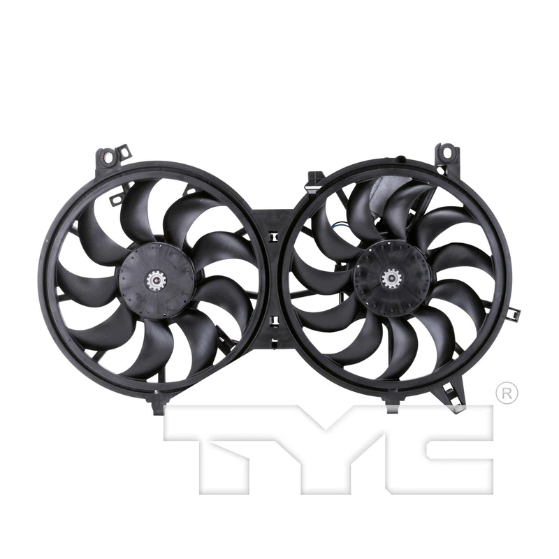 Dual Radiator and Condenser Fan Assembly - TYC 621840