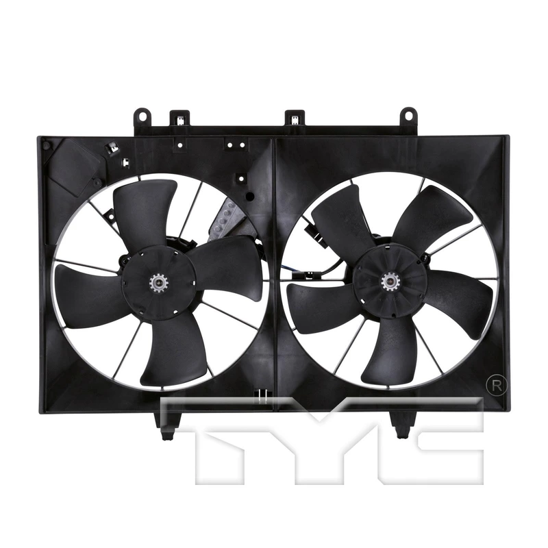 Dual Radiator and Condenser Fan Assembly - TYC 621870