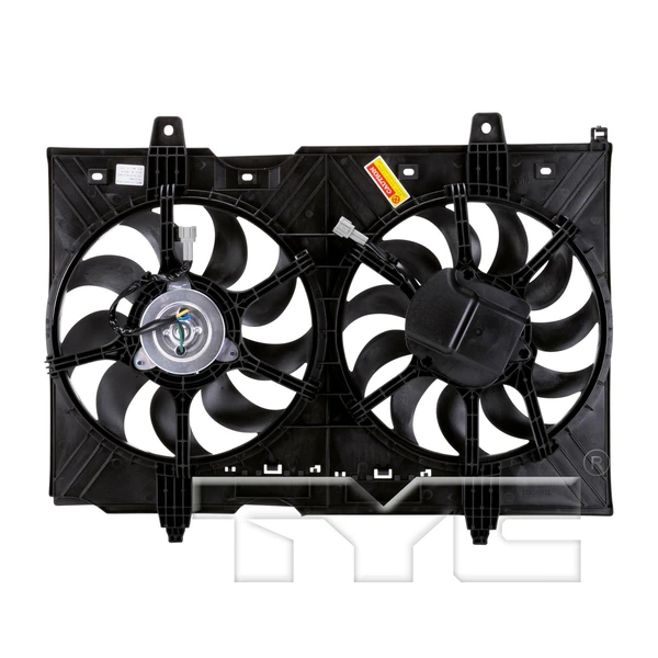Dual Radiator and Condenser Fan Assembly - TYC 621880