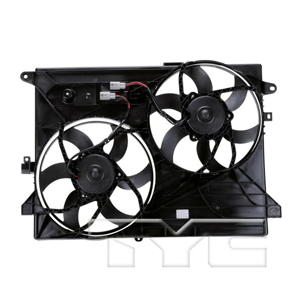 Dual Radiator and Condenser Fan Assembly - TYC 621910