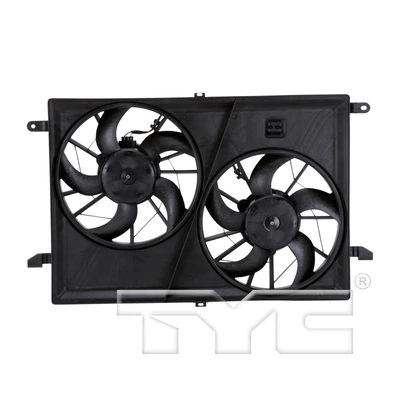 Dual Radiator and Condenser Fan Assembly - TYC 621930
