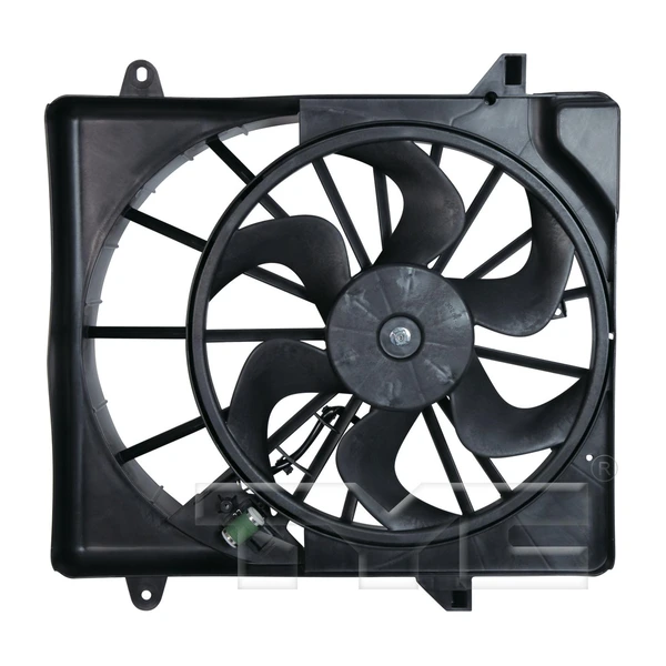 Dual Radiator and Condenser Fan Assembly - TYC 621940