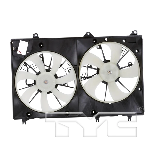 Dual Radiator and Condenser Fan Assembly - TYC 622000