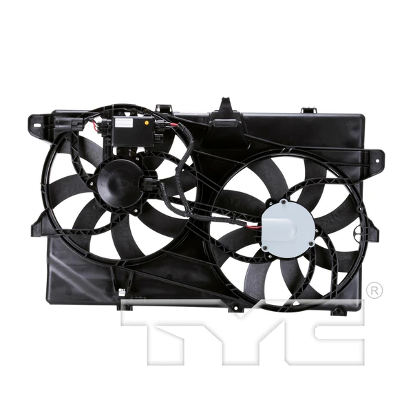 Dual Radiator and Condenser Fan Assembly - TYC 622040