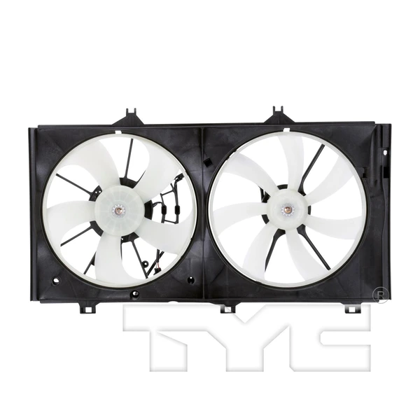 Dual Radiator and Condenser Fan Assembly - TYC 622050