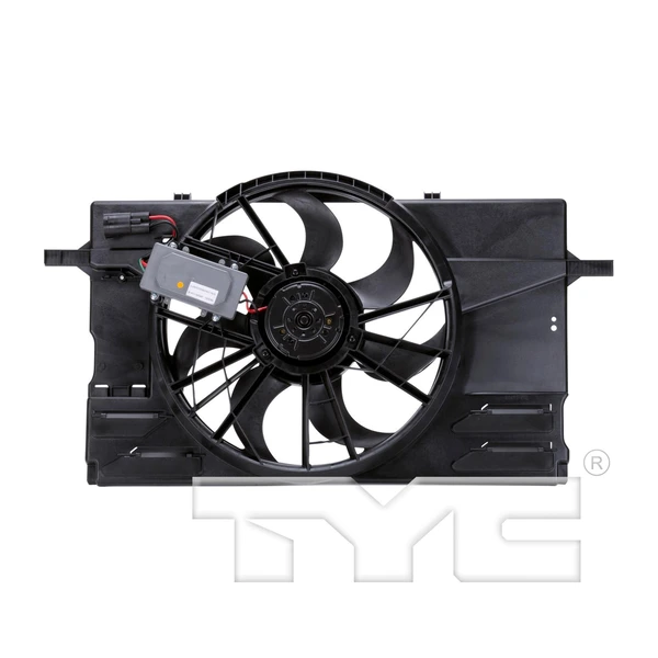 Dual Radiator and Condenser Fan Assembly - TYC 622090