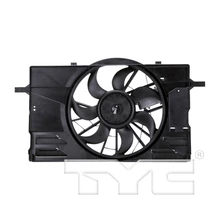 Dual Radiator and Condenser Fan Assembly - TYC 622090