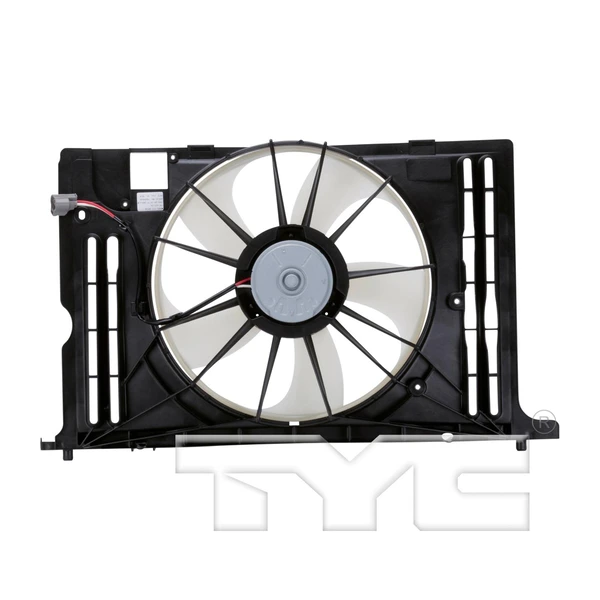 Dual Radiator and Condenser Fan Assembly - TYC 622130