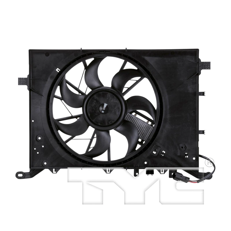 Dual Radiator and Condenser Fan Assembly - TYC 622140