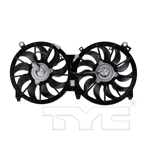 Dual Radiator and Condenser Fan Assembly - TYC 622150