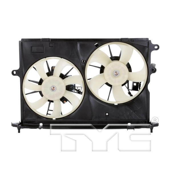 Dual Radiator and Condenser Fan Assembly - TYC 622170