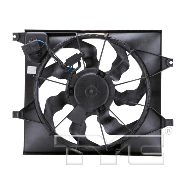 Dual Radiator and Condenser Fan Assembly - TYC 622240