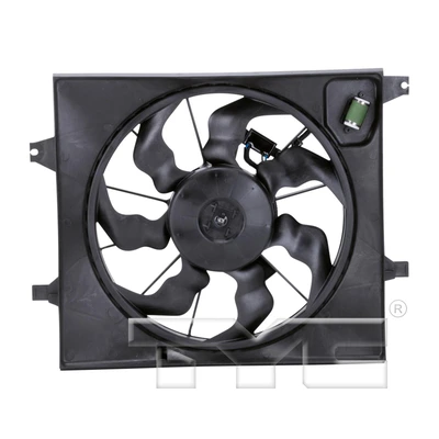 Dual Radiator and Condenser Fan Assembly - TYC 622240